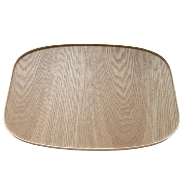 Natural Wood Tray Minimalist Oval Serving Tray 35 x 25cm