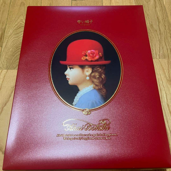 Akai Bohshi Red Box Assorted Cookies and Chocolates 45 Pieces