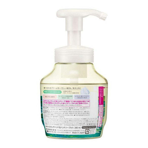 Biore Antibacterial Foaming Hand Soap Forest Scent Pump Bottle 280ml