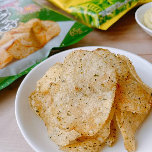 Calbee Kataage Nori Seaweed Crispy Potato Chips 65g (Box of 12)