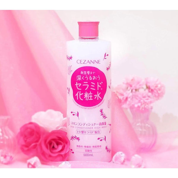 Cezanne Skin Conditioner High Moist Lotion 500ml