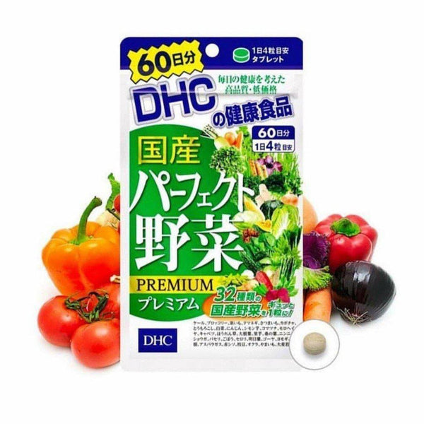 DHC Perfect Vegetables Premium Supplement 240 Tablets (For 60 Days)