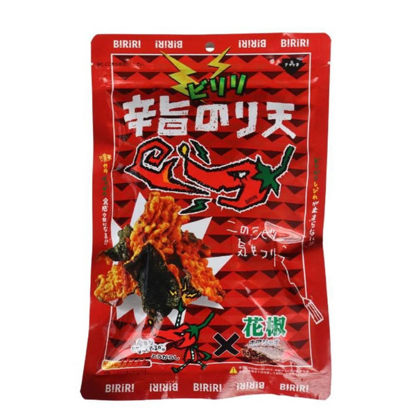 Daiko Noriten Biriri Kun Spicy Togarashi Tempura Seaweed Chips (Pack of 10)
