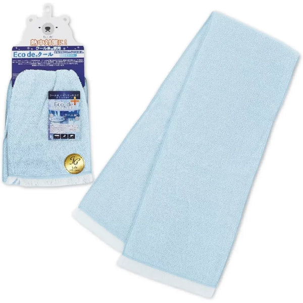 Eco de Cool Pile Fabric Cooling Neck Scarf 16 x 90cm