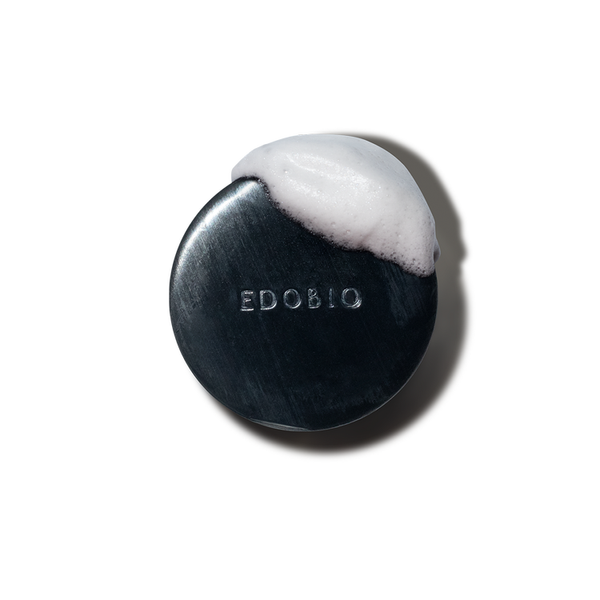 Edobio Plant Based Charcoal Soap Bar For Clogged Pores 70g