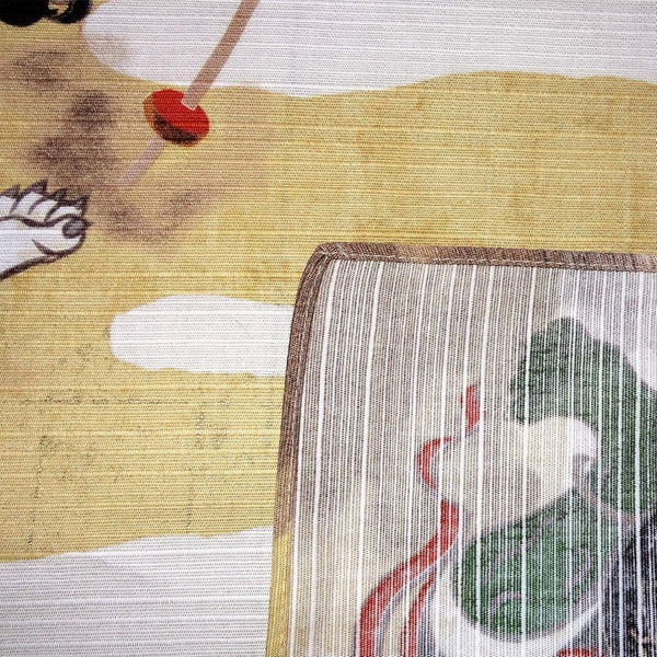 Furoshiki Fujin Raijin Wind & Thunder God Cotton Wrapping Cloth 48x48cm