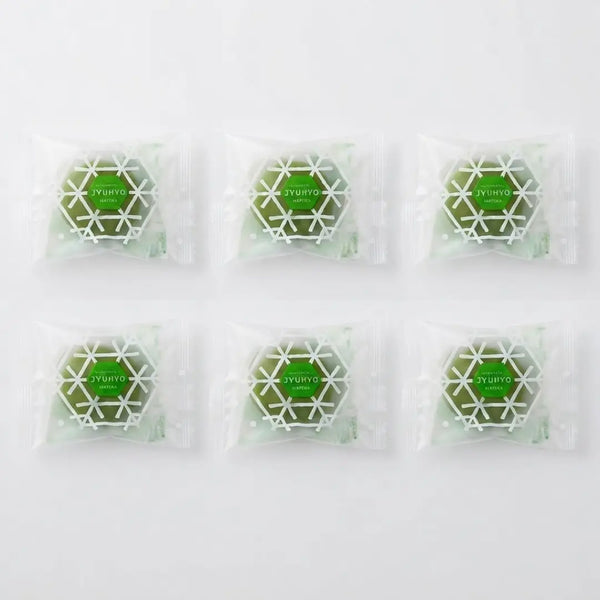 Hachimantai Juhyo Matcha Chocolate Coated Individual Marshmallow Cake (Pack of 6)