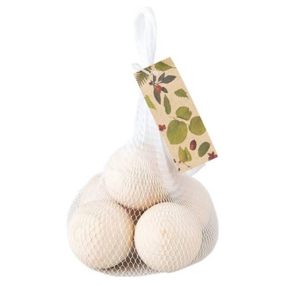 Hinoki Onsen Bath Balls Natural Cypress Wood Air Freshener 5-Pack