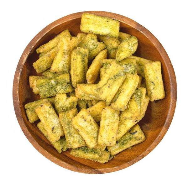 Hokka Beaver Crunchy And Salty Aosa Seaweed Rice Crackers 65g (Pack of 3)