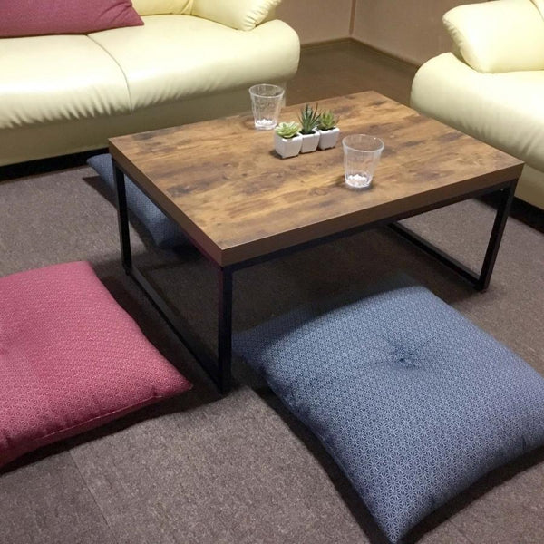 Ikeura Asanoha Zabuton Traditional Japanese Cushion 55 x 59cm