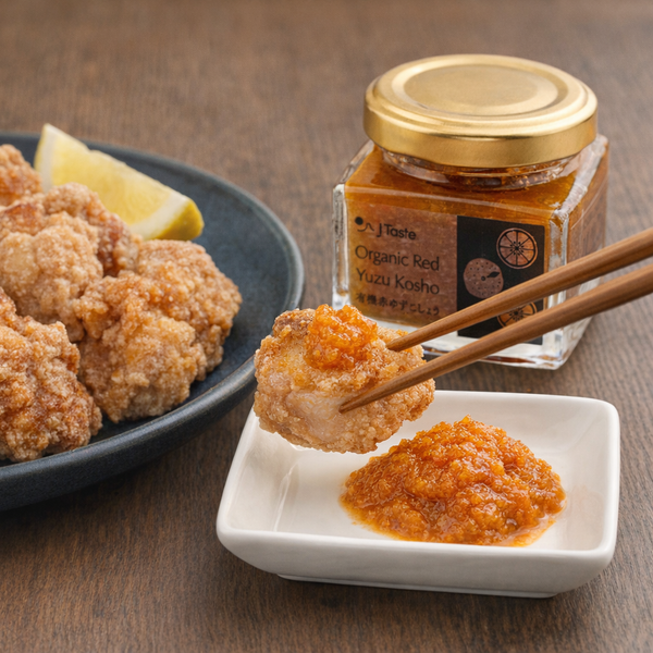 J Taste Certified Organic Red Yuzu Kosho Paste 40g