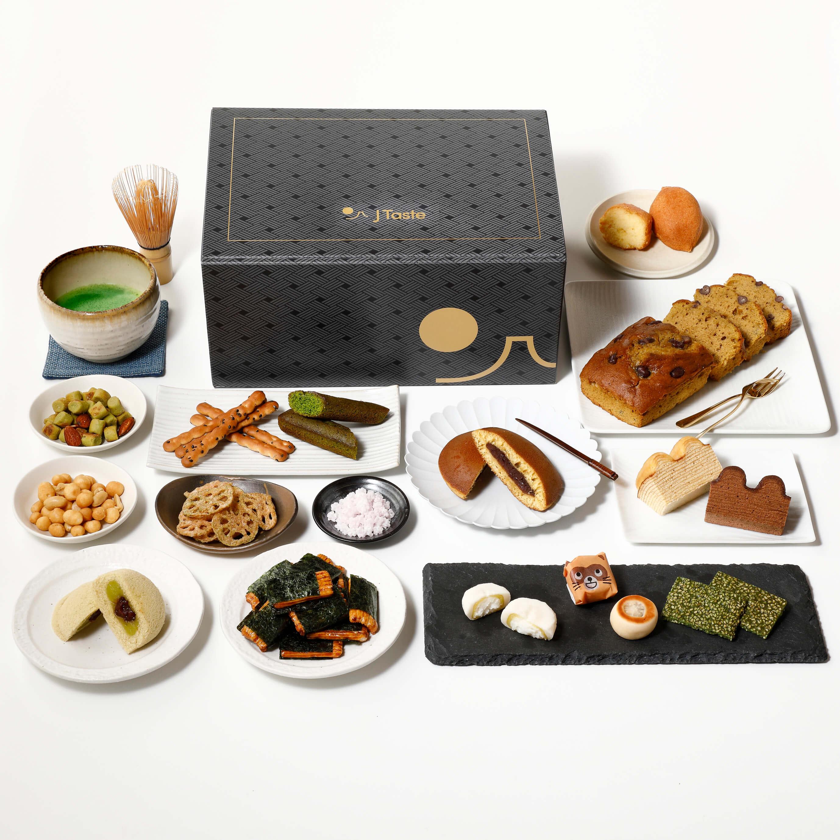 J Taste Premium Curated Japanese Snack Box (20+ Snacks)