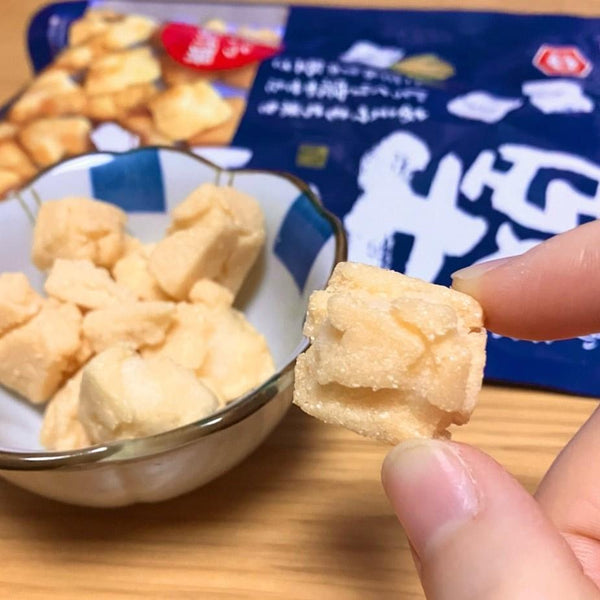 Katabutsu Salted Fried Rice Crackers Senbei 55g (Pack of 3 Bags)