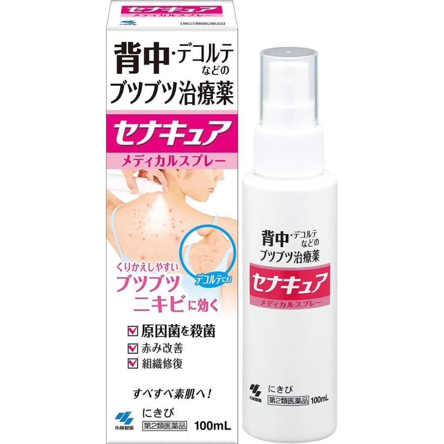 Kobayashi Sena Cure Back Décolleté Acne Medicated Lotion 100ml