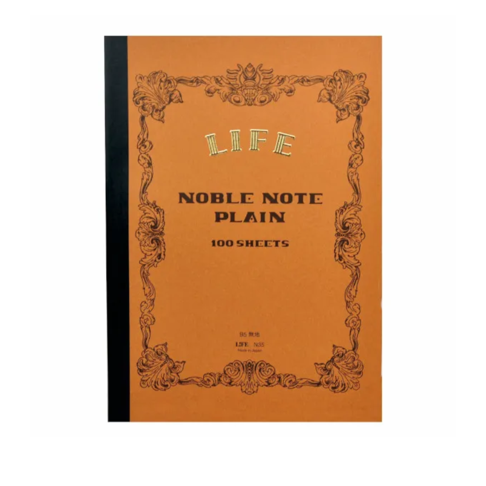 Life Noble Notebook B5 Unruled Premium Writing Paper N35 (100 Pages)
