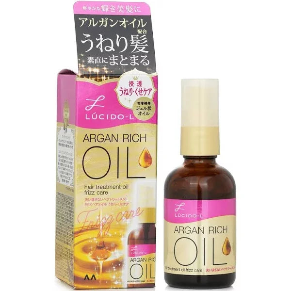 Lucido-L Argan Rich Hair Treatment Hair Oil for Frizzy Hair 60ml