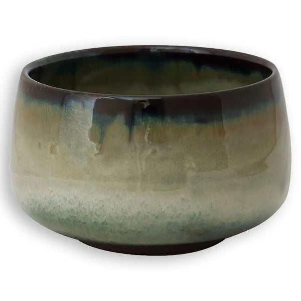 Matchawan Hasami Ware Matcha Bowl Ceramic Tea Bowl Twilight Green Glaze