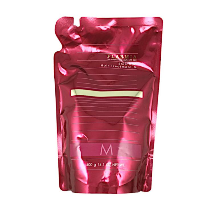 Milbon Plarmia Enriched Hair Treatment M Keratin Repair Conditioner 400g