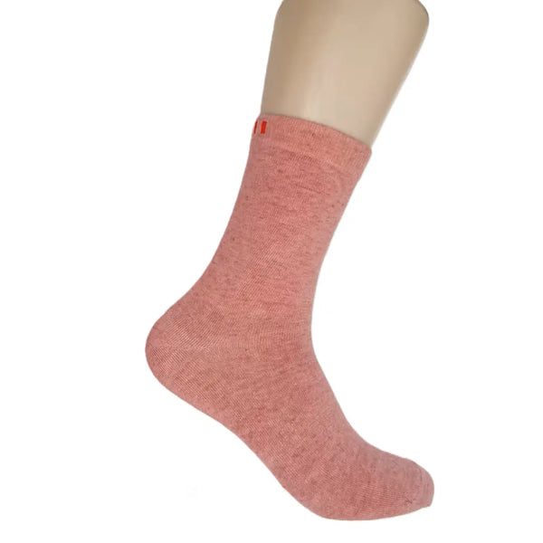 MinaFit Cotton Stretch Crew Socks Unisex One Size Fits Most 22-29 cm
