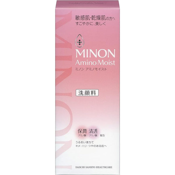 Minon Amino Moist Creamy Wash Cleansing Foam for Sensitive Skin 100g