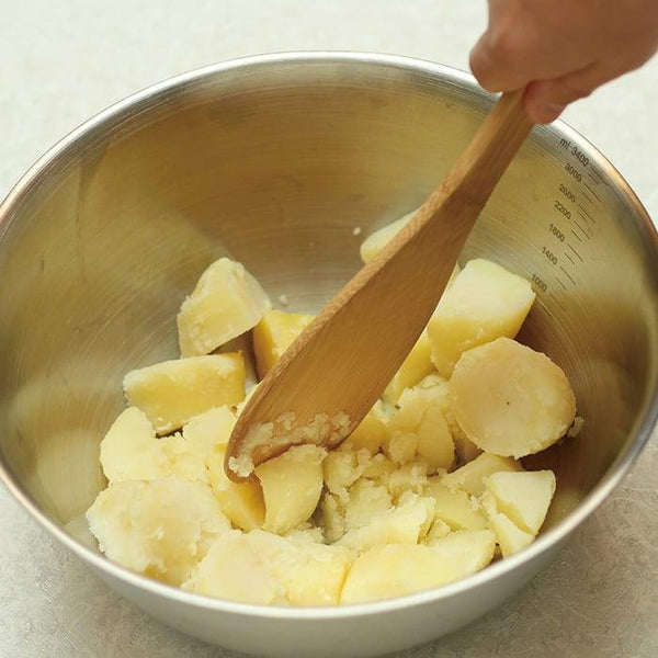 Natural Bamboo Kitchen Turner Japanese Wooden Spatula 300mm