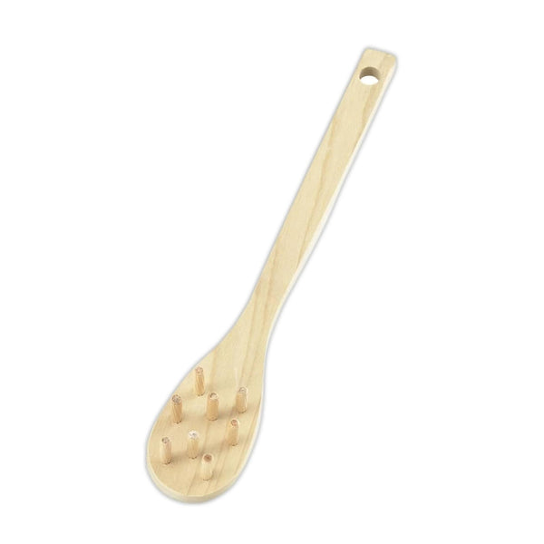 Oyanagi Wooden Spaghetti Spoon Natural Wood Pasta Server 300mm