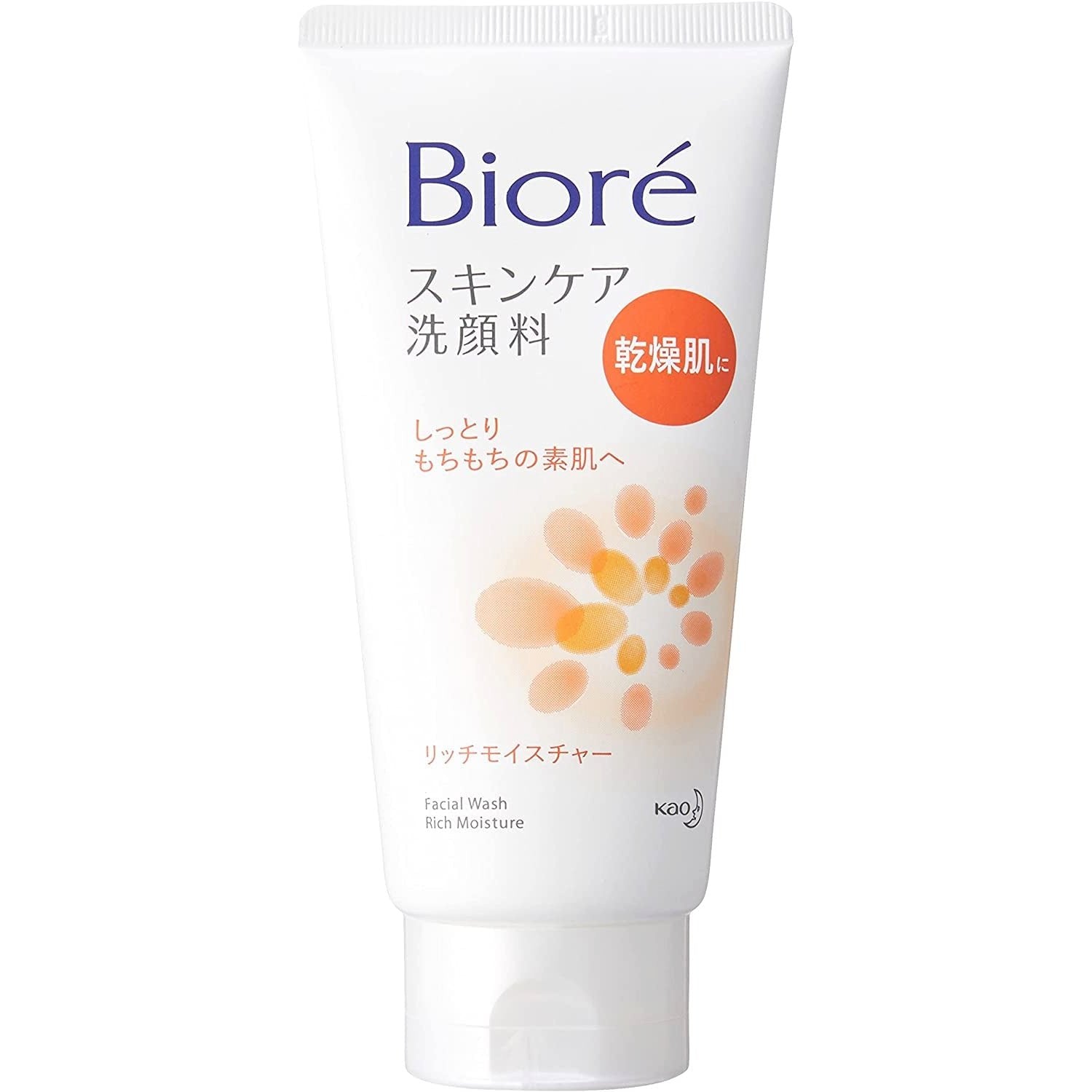 Kao Bioré Foaming Facial Wash Rich Moisture 130g
