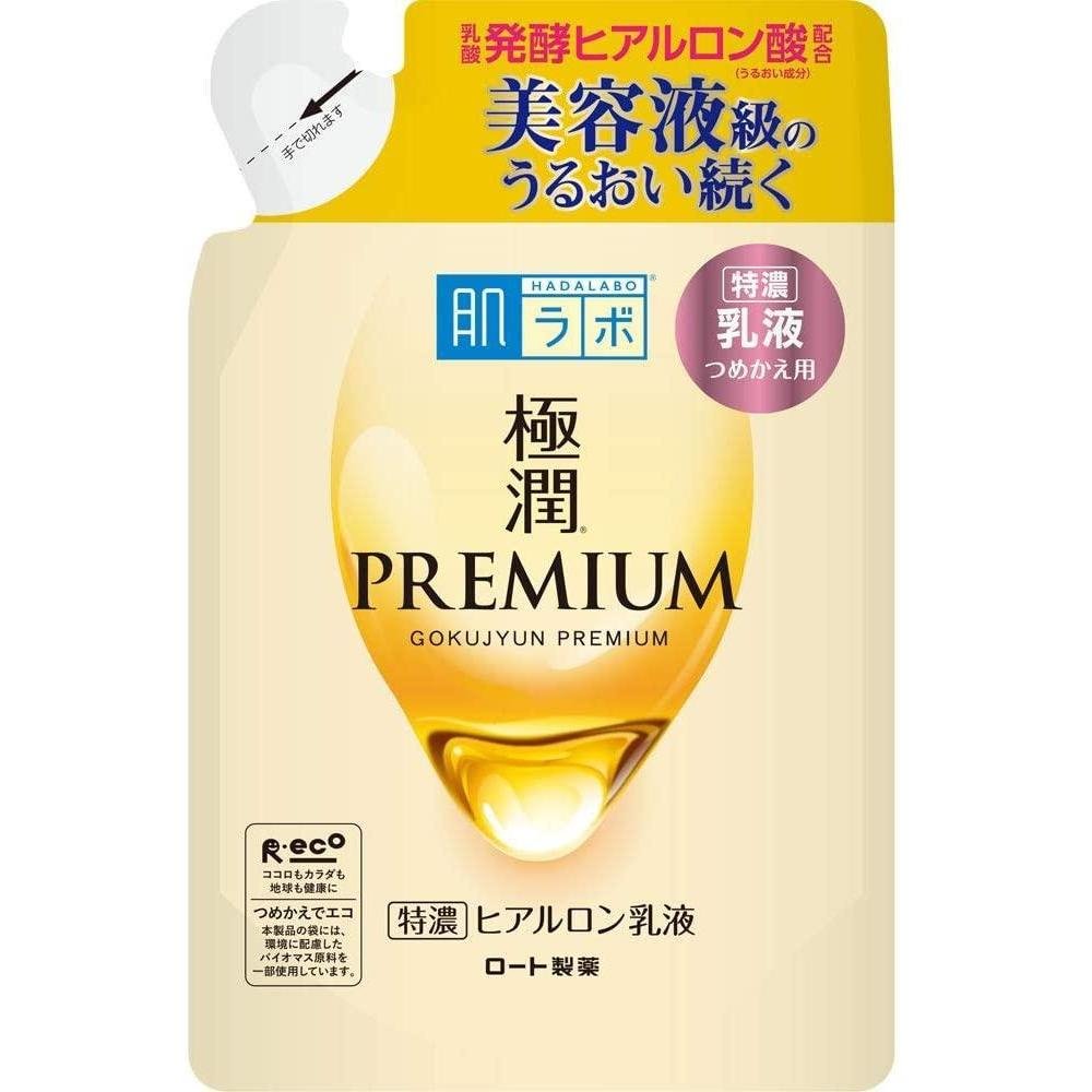 Hada Labo Gokujyun Premium Super Hyaluronic Milky Lotion Refill 140ml