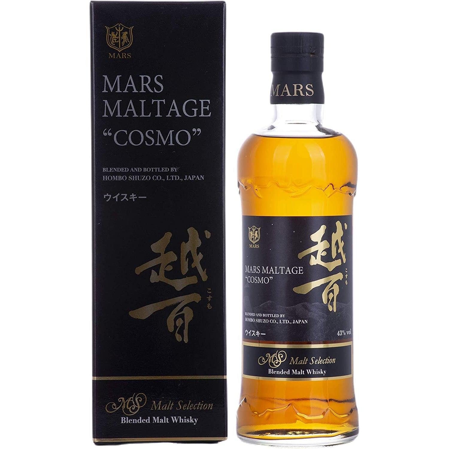 Hombo Shuzo Mars Maltage Cosmo Japanese Blended Whiskey 700ml