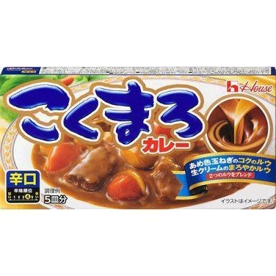 House Foods Kokumaro Japanese Curry Roux Sauce Hot 140g