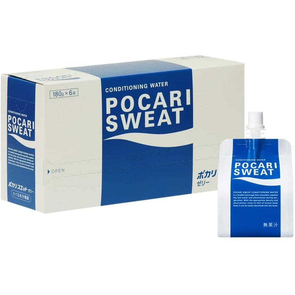 Pocari Sweat Jelly Ion Supply Jelly Drink 180g (Pack of 6)