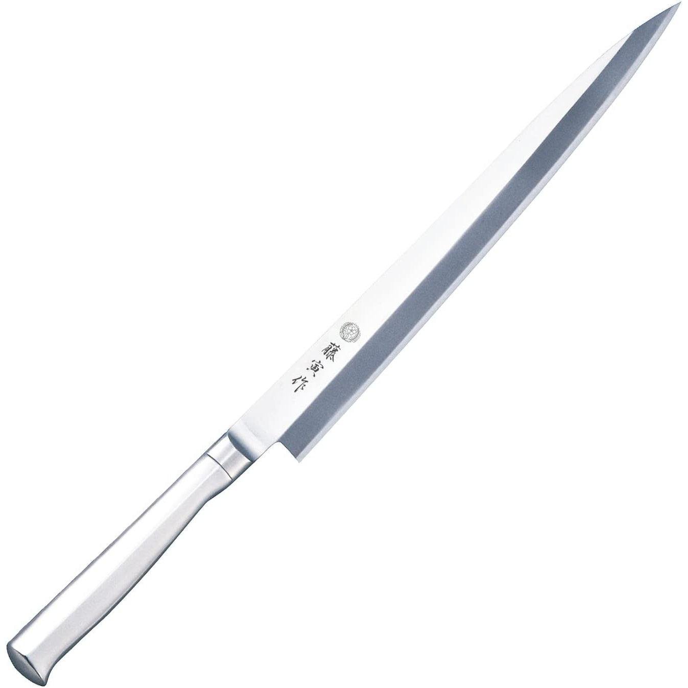 Tojiro Fujitora Molybdenum Vanadium Steel All Metal Yanagiba Knife 300mm FU-624