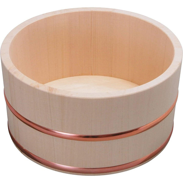 Umezawa Hinoki Bath Bucket (Handmade Japanese Cypress Bath Bucket)