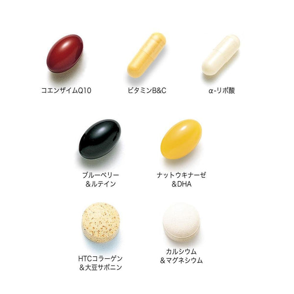 FANCL Health Vitamin & Supplement Pack For Women In Their 40s (30 Tablets)