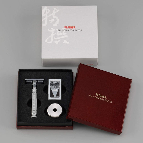 Feather All Stainless Safety Razor Double Edged TAS-D1