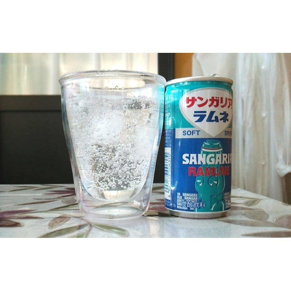 Sangaria Ramune Soda Japanese Soda Pop Drink 190g (Box of 30 Cans)