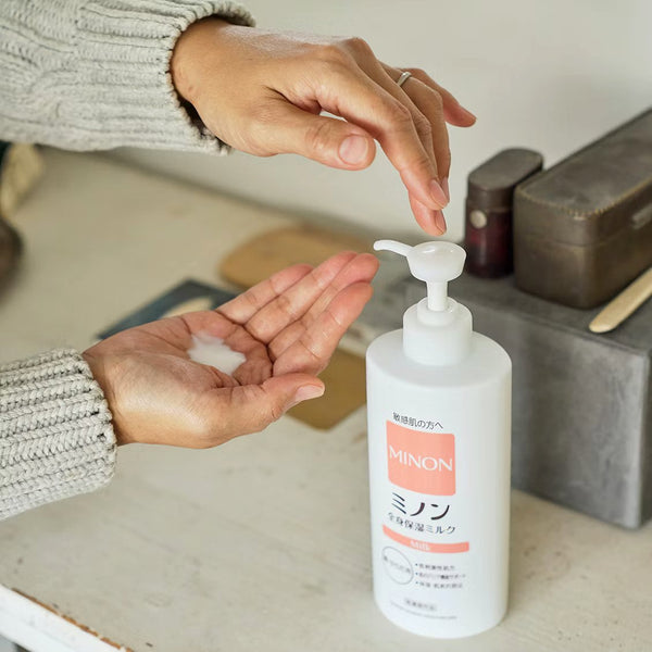 Minon Moisturizing Body Milk For Sensitive Skin 400ml