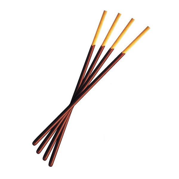 Pocky Gokuboso Thin Fine Chocolate Covered Biscuit Sticks (Pack of 3)