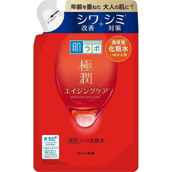 Rohto Hada Labo Gokujyun Medicated Aging Care Lotion Refill 170ml