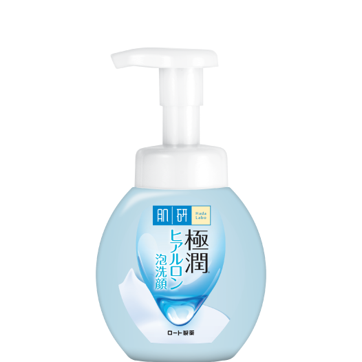 Rohto Hada Labo Gokujyun Hyaluronic Acid Foaming Face Wash 160ml