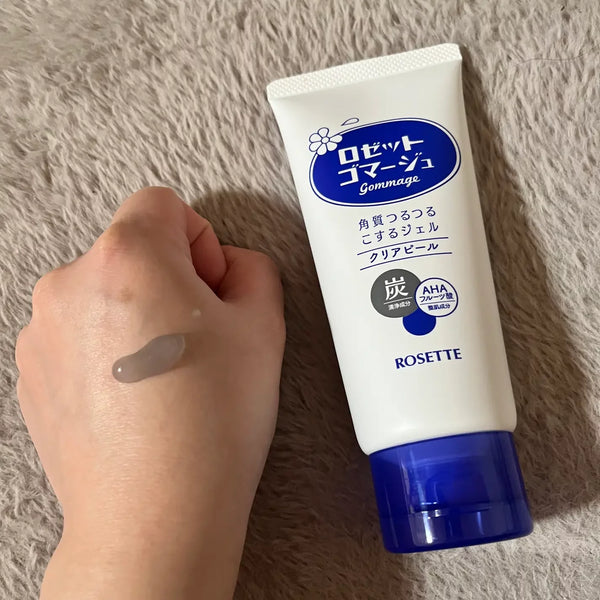 Rosette Gommage Clear Peel Charcoal & Sea Mud Peeling Gel 120g