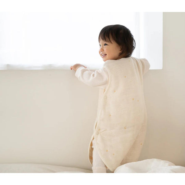 Sandesica Fluffy Muslin Baby Sleep Sack Wearable Sleeping Bag