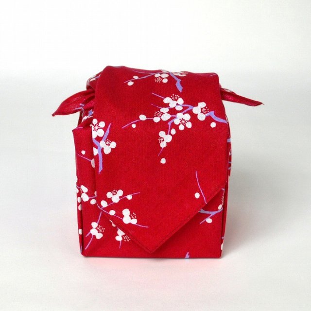 Seiran Furoshiki Ume Plum Blossom Cotton Wrapping Cloth