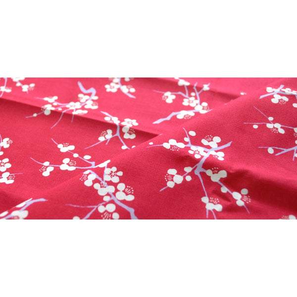 Seiran Furoshiki Ume Plum Blossom Cotton Wrapping Cloth