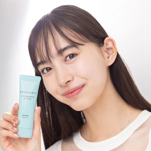 Shiseido Aqualabel Self Barrier UV Milk Sunscreen SPF50+ 45g