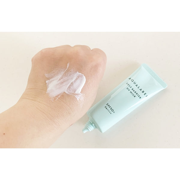 Shiseido Aqualabel Self Barrier UV Milk Sunscreen SPF50+ 45g