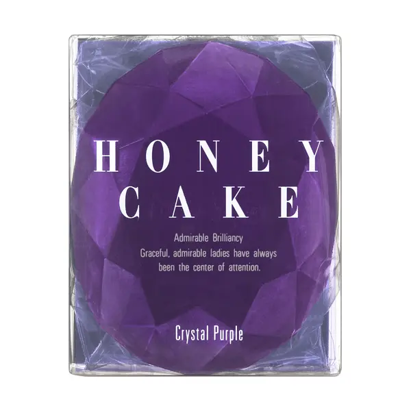 Shiseido Honey Cake Crystal Purple Transparent Facial Bar Soap 110g
