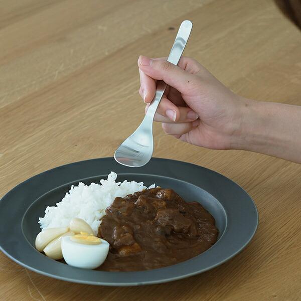 Sori Yanagi Curry Spoon Stainless Steel Spoon For Curry Dishes 183mm