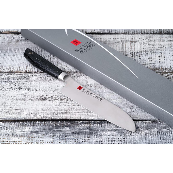 Sumikama Kasumi VG-10 Pro Santoku Knife 180mm 54018