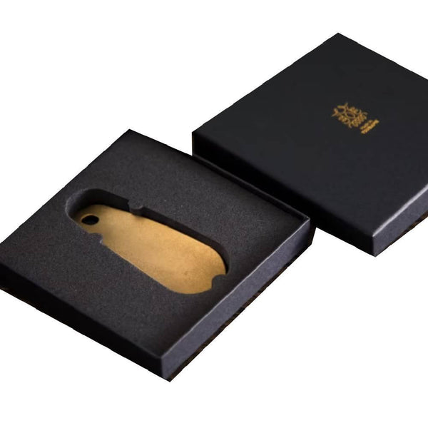 Tanabe Brass Shoehorn Textured & Matte Finish With Gift Box